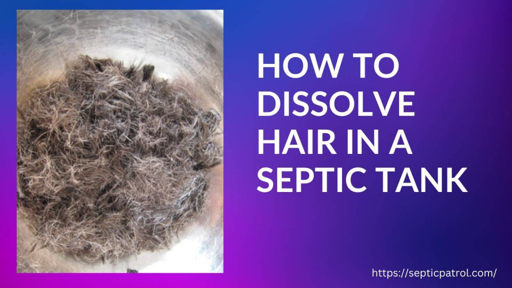 How to Dissolve Hair in a Septic Tank Septic Patrol